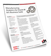 Download Info Sheet - Manufacturing Analytics