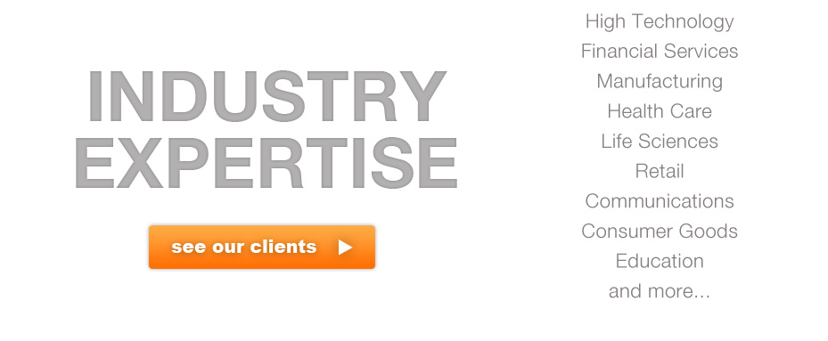 Industry Expertise Client List