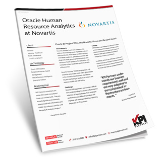 Oracle case study business intelligence