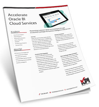 DOWNLOAD NOW: Accelerate Oracle BI Cloud Services