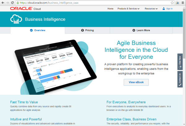 Oracle Business Intelligence Cloud Service (BICS) 1 resized 600