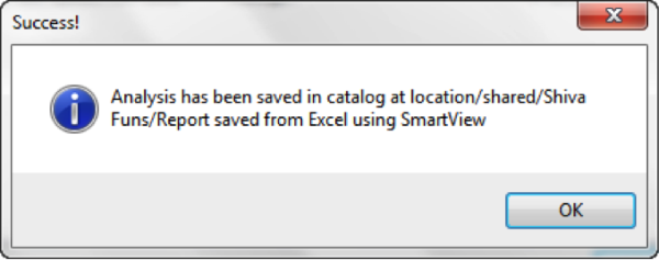 OBIEE Hyperion SmartView