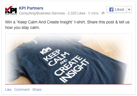 facebook post keepcalm