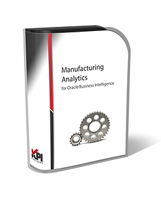Manufacturing Analytics for Oracle BI EBS
