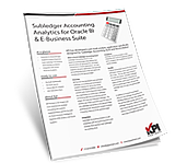 SLA Analytics Sub ledger accounting analytics