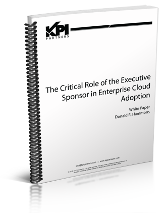 The Critical Role of the Executive Sponsor in Enterprise Cloud Adoption, White Paper, Donald R. Hammons