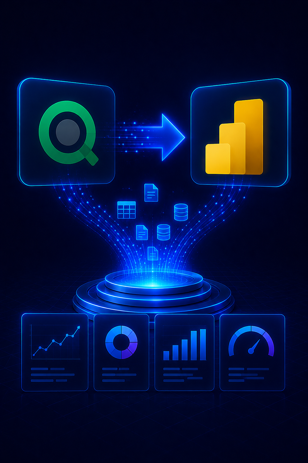 Qlik to power bi