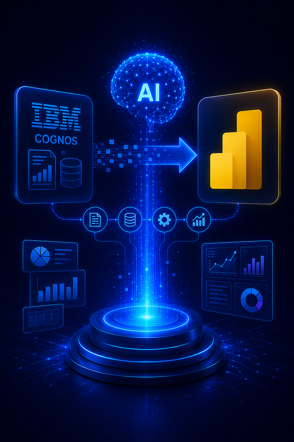 Cognos to power bi