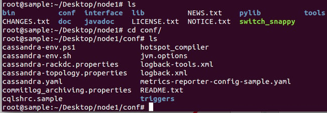 node1/conf folder