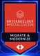 Databricks Brickbuilder Specialization: Migrate and Modernize badge