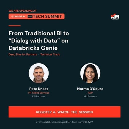 Session card: From Traditional BI to Dialog with Data on Databricks Genie