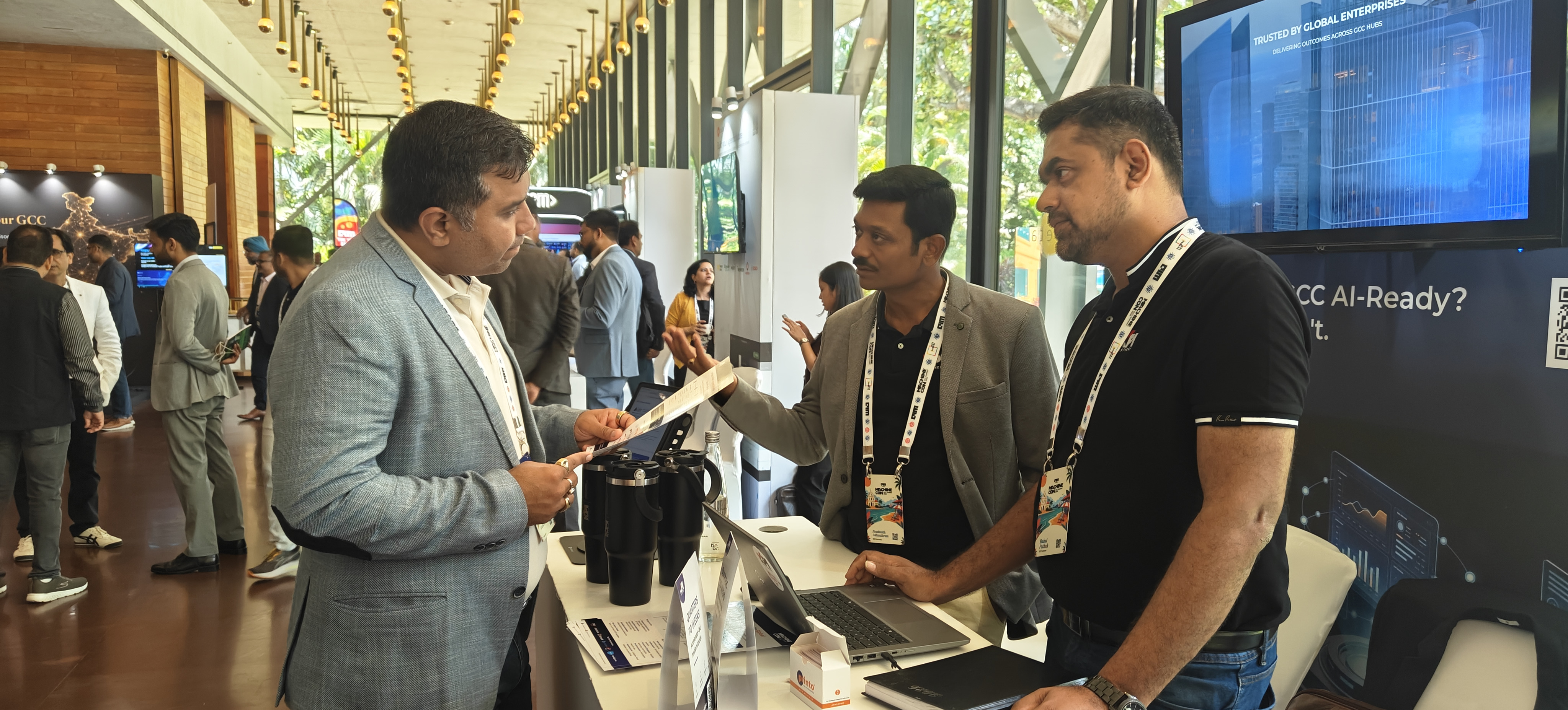 MachineCon GCC Summit 2026 - KPI Partners booth moment