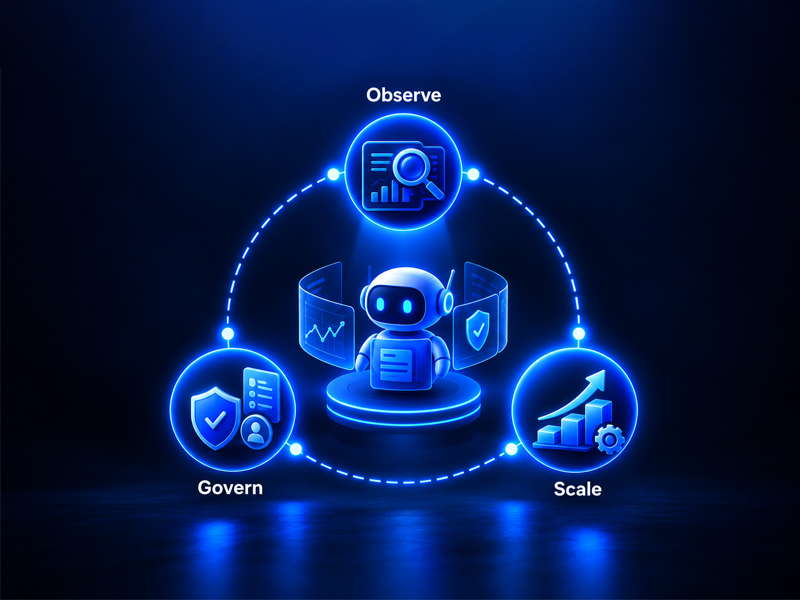 Observe, Govern and Scale AI Agents Blog - Thumbnail