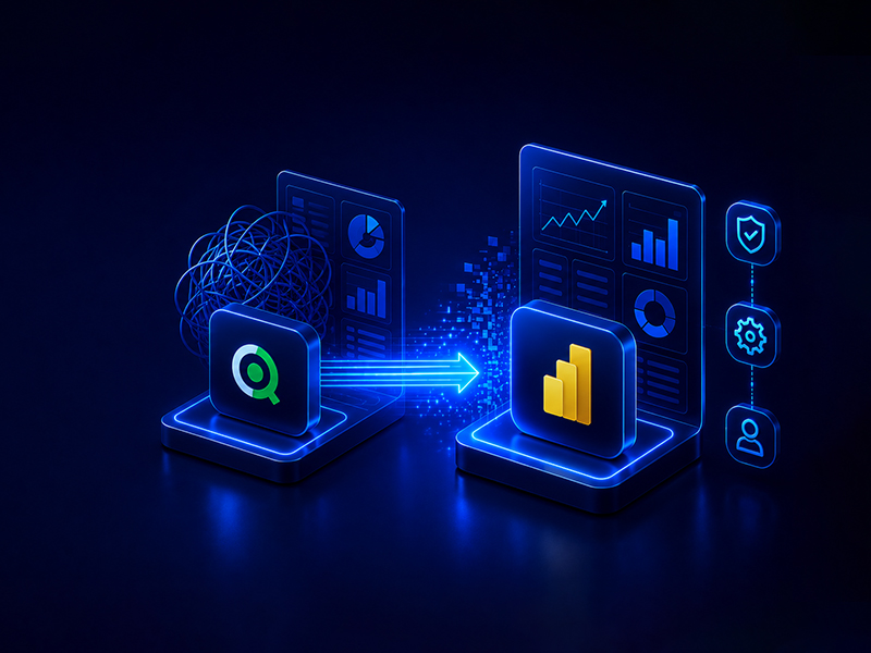 Qlik to Power BI Migration - Blog Thumbnail