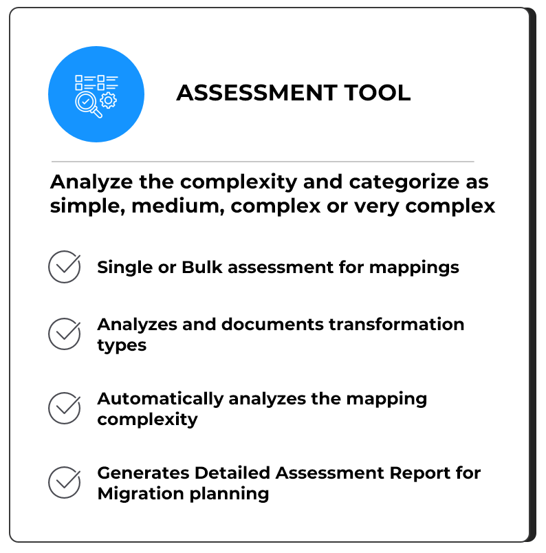 Reduce Timeline, Reduce Risk, and Reduce Cost Assessment Tool